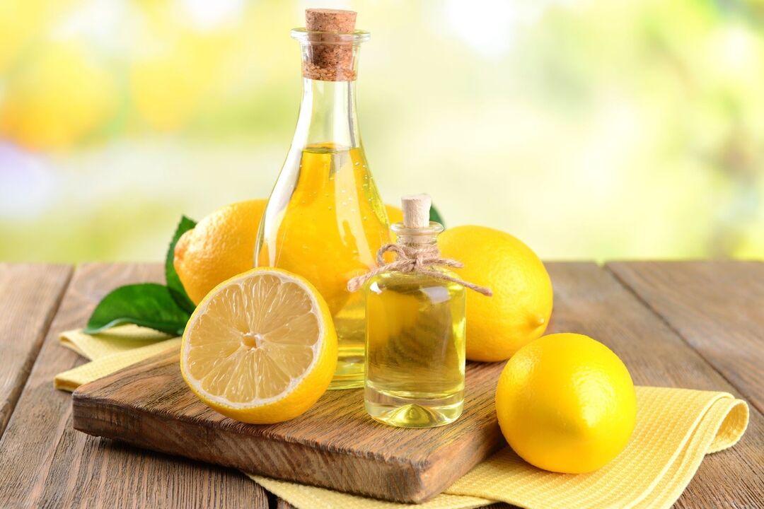 Limonin eter - glavni za beljenje kože obraza